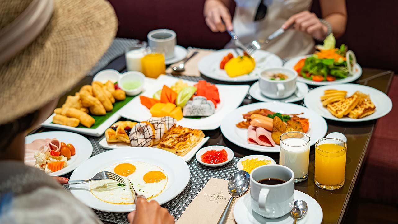 Breakfast at Siam Bayshore